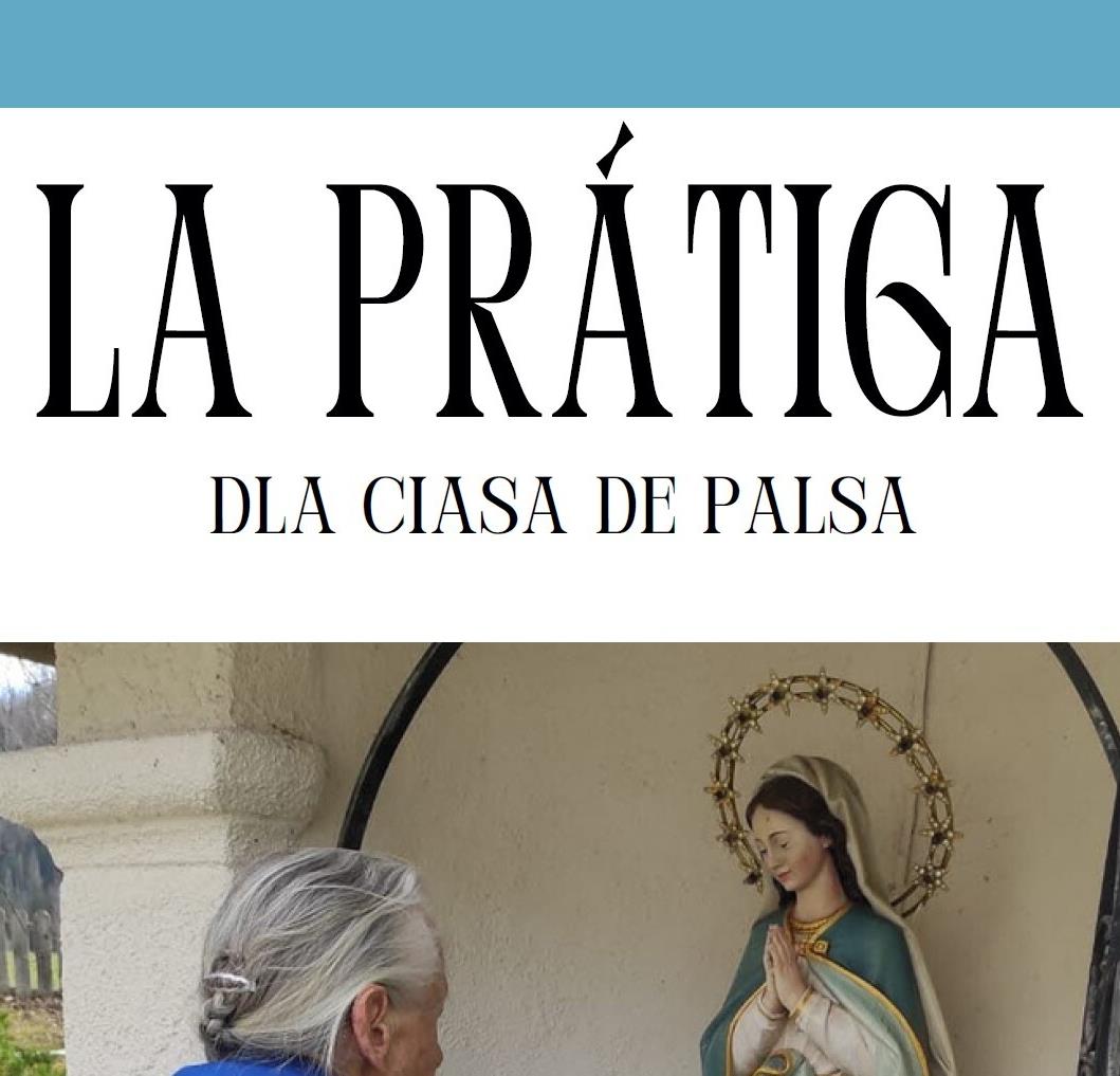 Prima pagina foglio informativo "La Prátiga"